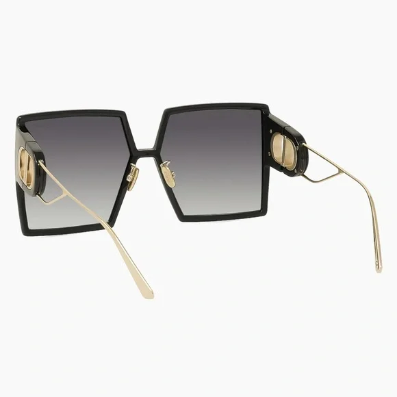 DIOR SUNGLASSES Black Oversized Square Sunglasses - Picture 4 of 7